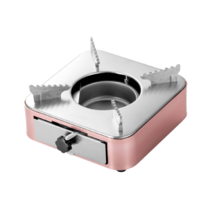 Stainless Steel Alcohol Stove Drawer Pull Out Design Portable Camping Home