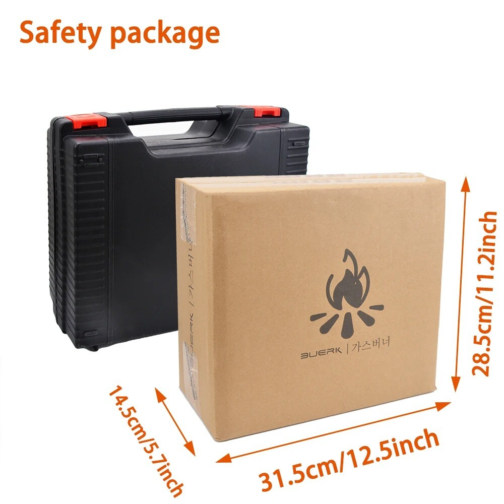 Portable High Efficiency Outdoor Camping Gas Stove Burner with Wind Shield