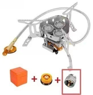 Portable 3 Burners Foldable Stove