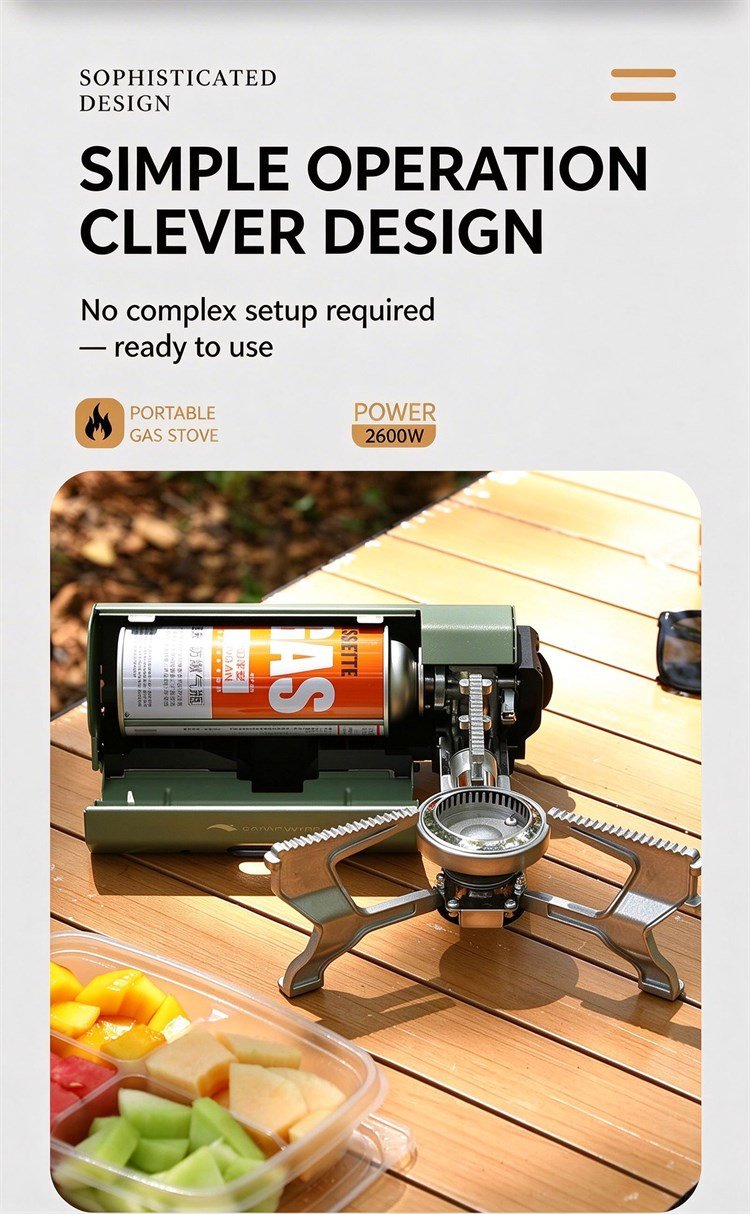 Portable Folding Camping Gas Stove