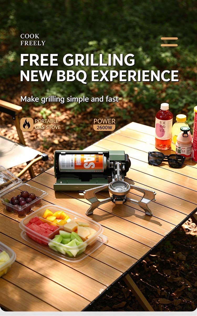 Portable Folding Camping Gas Stove
