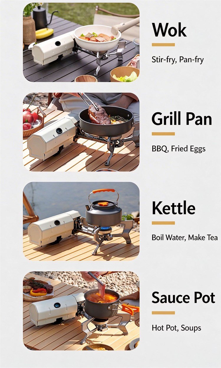 Portable Folding Camping Gas Stove