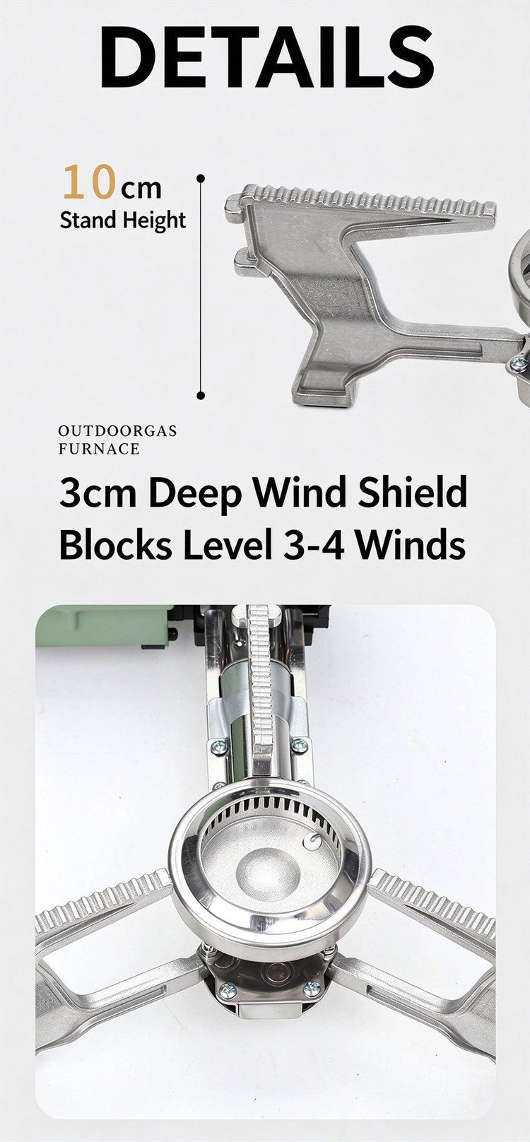 Portable Folding Camping Gas Stove