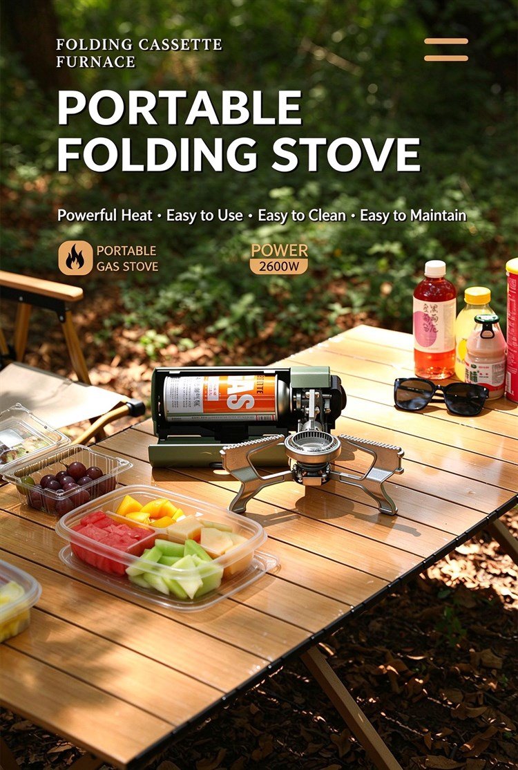 Portable Folding Camping Gas Stove