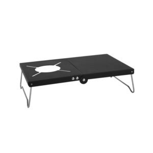 Folding Spider Stove Table – Portable Aluminum Camping Table for Spider Stove & Outdoor Cooking
